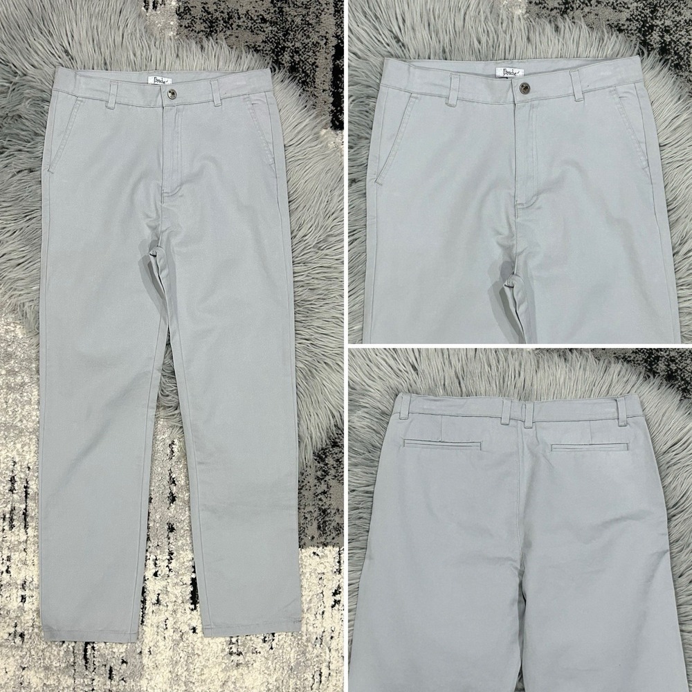 Frenchie Mini Couture Grey Chino Pant Size 12Y ($60) NEW